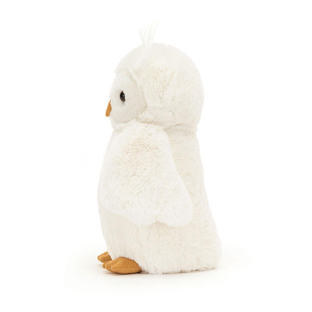 Peluche Jellycat Bashful Owl,27cm x 10cm x 10cm Branco | Portugal  CLDXN-7029