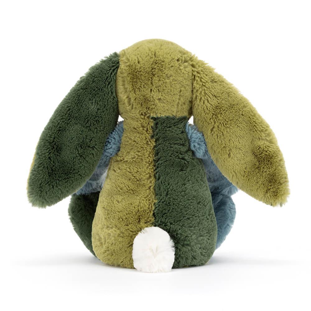 Peluche Jellycat Bashful Patchwork Basil Coelhinha,31cm x 12cm x 9cm Verdes | Portugal  ZRLFP-3024