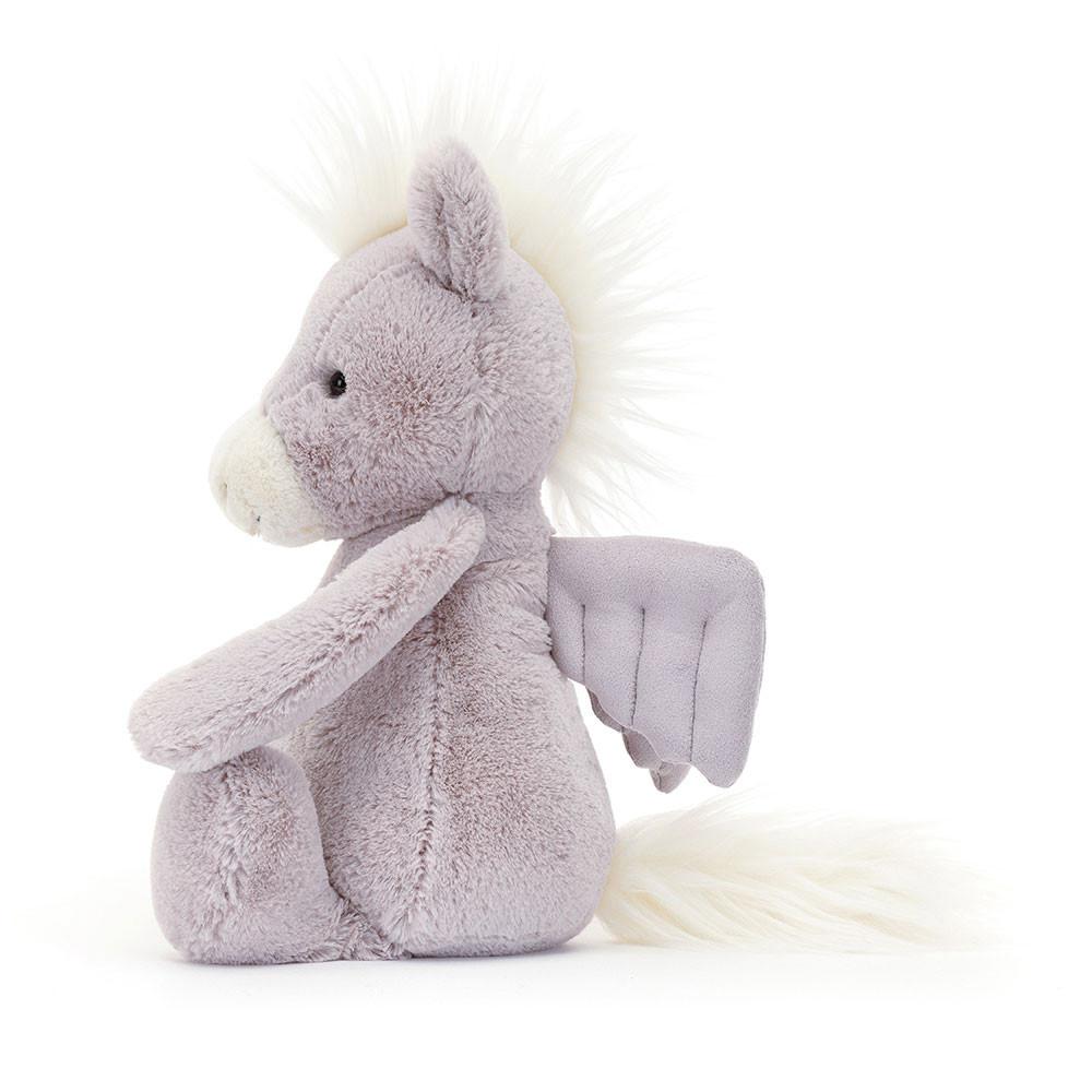 Peluche Jellycat Bashful Pegasus,31cm x 12cm x 9cm Roxo | Portugal  EBADP-6135