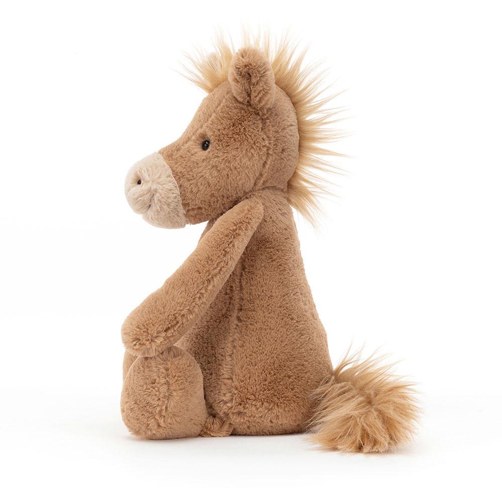 Peluche Jellycat Bashful Pony,31cm x 12cm x 9cm Marrom | Portugal  DMKJI-5079