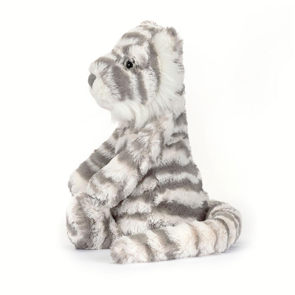 Peluche Jellycat Bashful Snow Tiger,31cm x 12cm x 9cm Branco | Portugal  GXUMS-4839