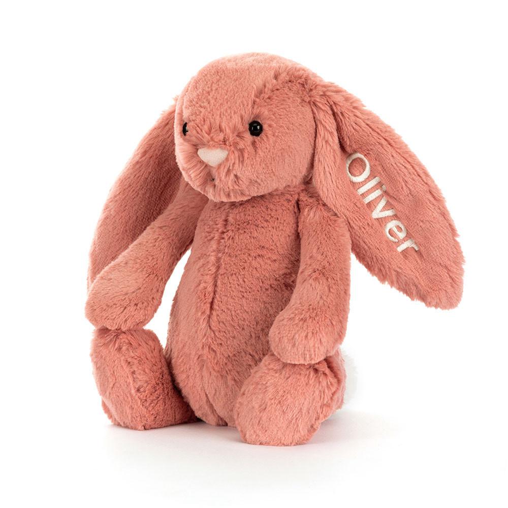 Peluche Jellycat Bashful Sorrel Coelhinha Medium,31cm x 12cm x 9cm Laranja | Portugal  LCQES-8176