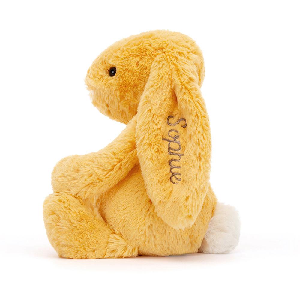 Peluche Jellycat Bashful Sunshine Coelhinha Medium,31cm x 12cm x 9cm Amarelas | Portugal  WBHCN-7528