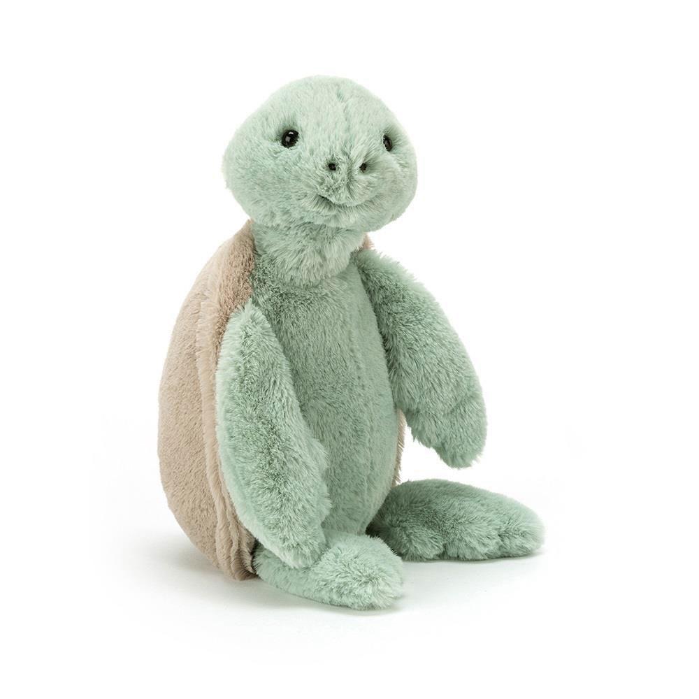 Peluche Jellycat Bashful Turtle,31cm x 12cm x 9cm Verdes | Portugal  ORQZB-9618