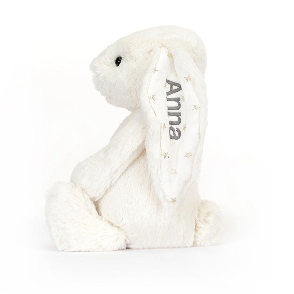 Peluche Jellycat Bashful Twinkle Coelhinha Medium,31cm x 12cm x 9cm Branco | Portugal  XHCQS-0827