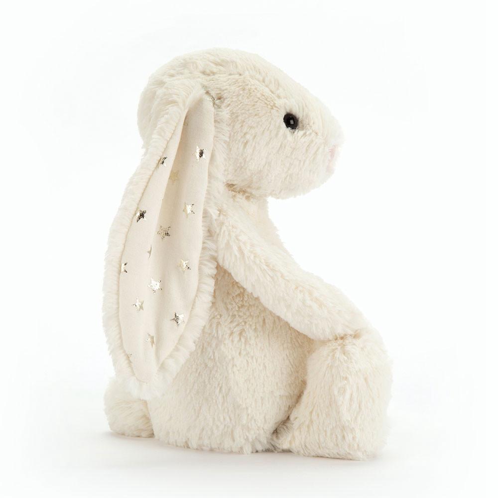 Peluche Jellycat Bashful Twinkle Coelhinha,31cm x 12cm x 9cm Branco | Portugal  WXQBJ-1953