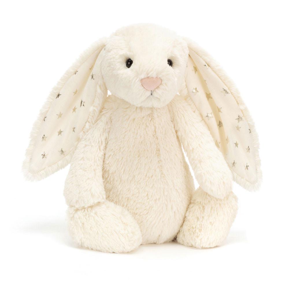 Peluche Jellycat Bashful Twinkle Coelhinha,31cm x 12cm x 9cm Branco | Portugal  WXQBJ-1953