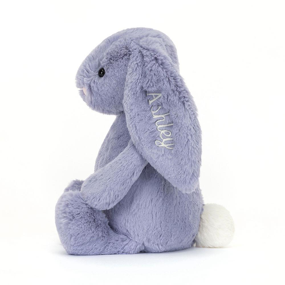 Peluche Jellycat Bashful Viola Coelhinha Medium,31cm x 12cm x 9cm Roxo | Portugal  PIMUT-2704