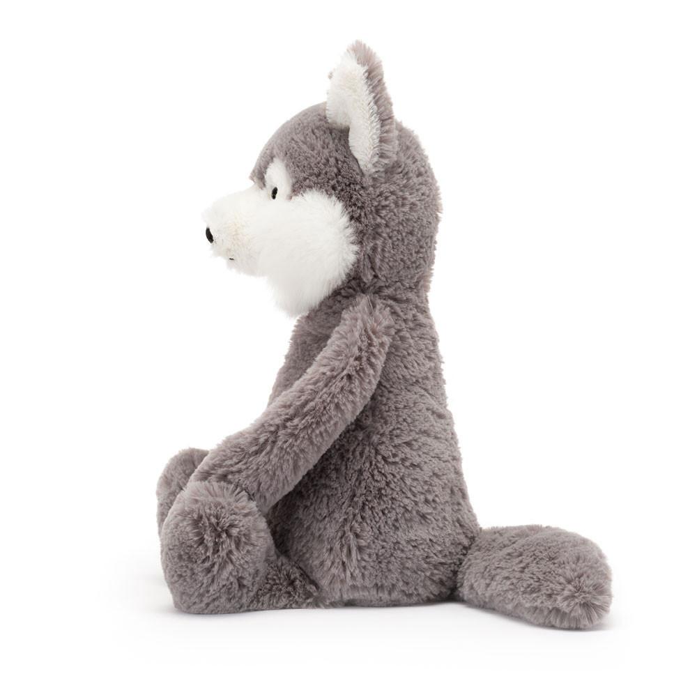 Peluche Jellycat Bashful Wolf,31cm x 12cm x 9cm Cinzentas | Portugal  SRBLI-6381