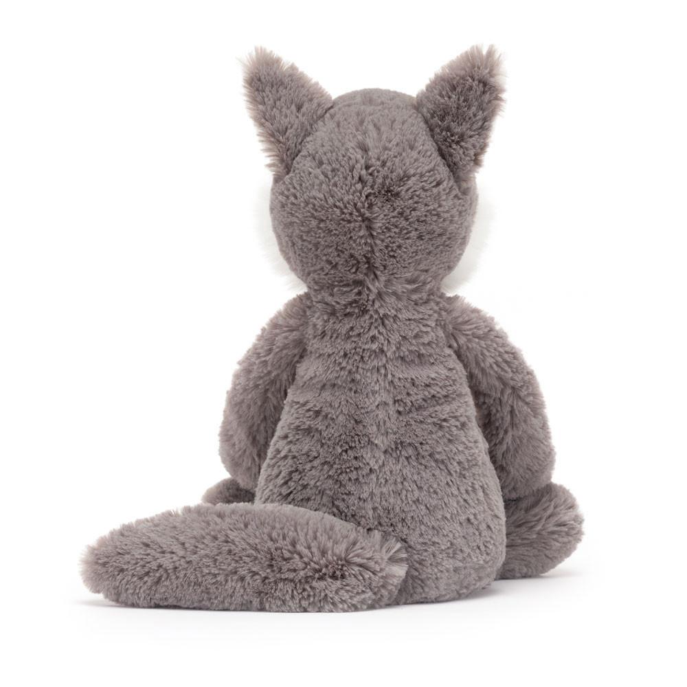 Peluche Jellycat Bashful Wolf,31cm x 12cm x 9cm Cinzentas | Portugal  SRBLI-6381