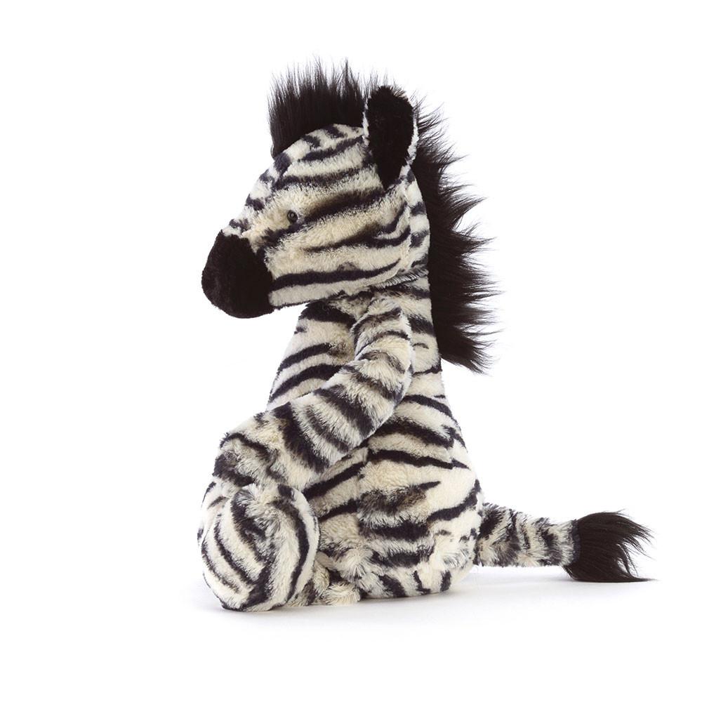 Peluche Jellycat Bashful Zebra,31cm x 12cm x 9cm Branco | Portugal  FOIGZ-0498