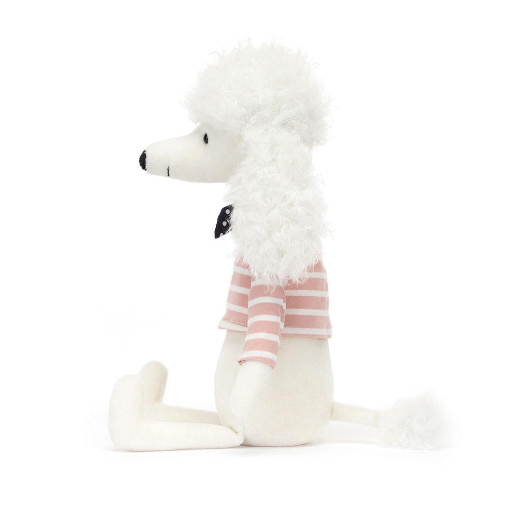 Peluche Jellycat Beatnik Buddy Poodle,11.8in x 2.8in x 2in Branco | Portugal  MIRZJ-5198