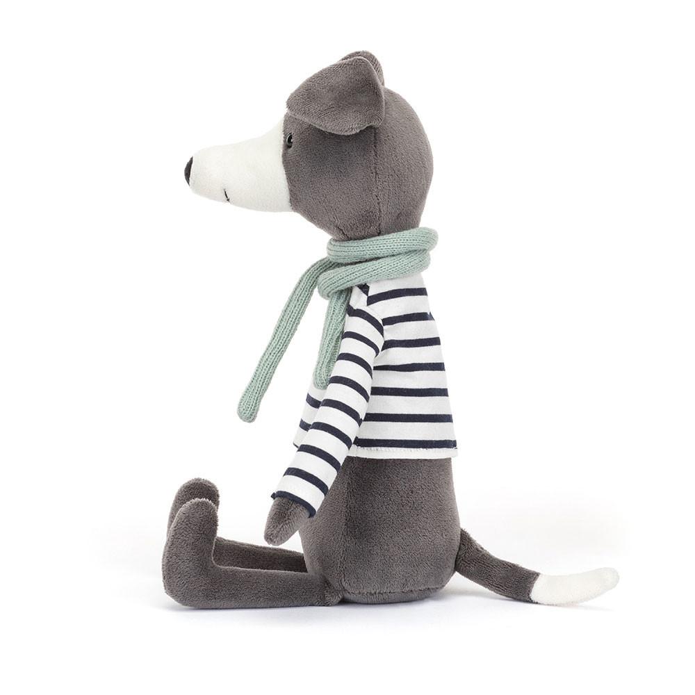 Peluche Jellycat Beatnik Buddy Whippet,11.8in x 2.8in x 2in Cinzentas | Portugal  ABCMP-2874
