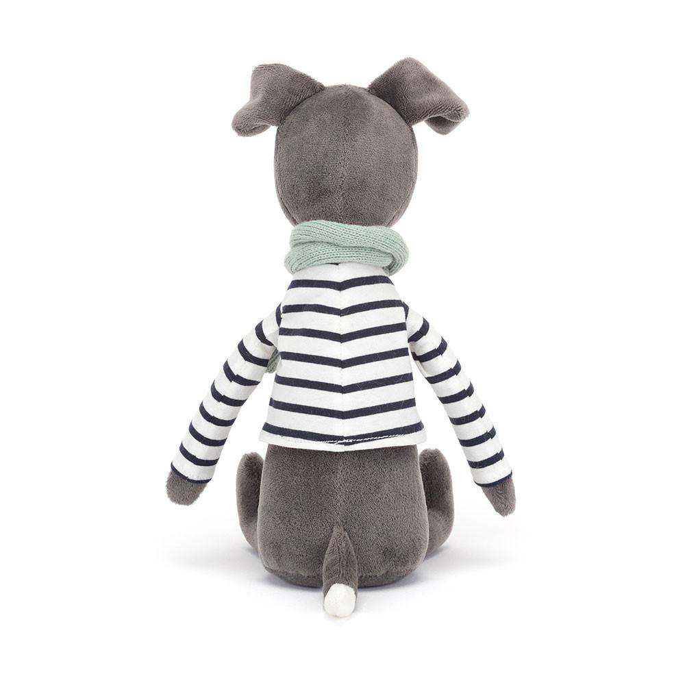 Peluche Jellycat Beatnik Buddy Whippet,11.8in x 2.8in x 2in Cinzentas | Portugal  ABCMP-2874