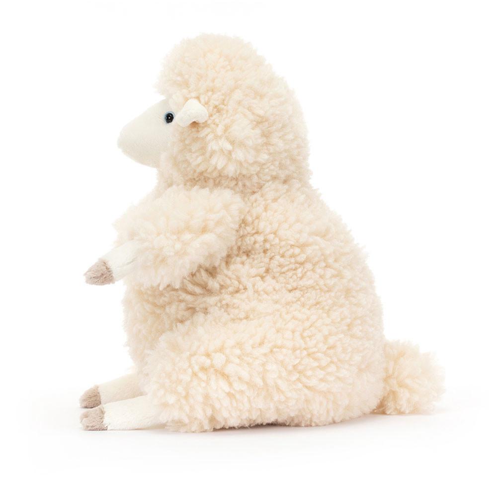 Peluche Jellycat Bibbly Bobbly Sheep,36cm x 22cm x 20cm Branco | Portugal  UEOBG-0674