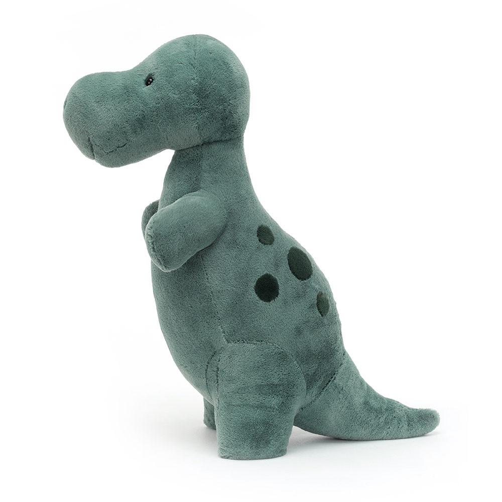 Peluche Jellycat Big Spottie T-Rex,17.7in x 5.9in x 9.1in Verdes | Portugal  IXCBK-8670