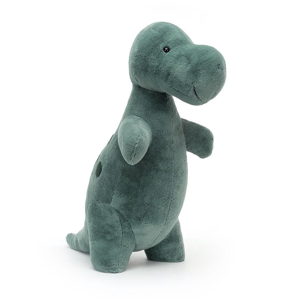 Peluche Jellycat Big Spottie T-Rex,17.7in x 5.9in x 9.1in Verdes | Portugal  IXCBK-8670