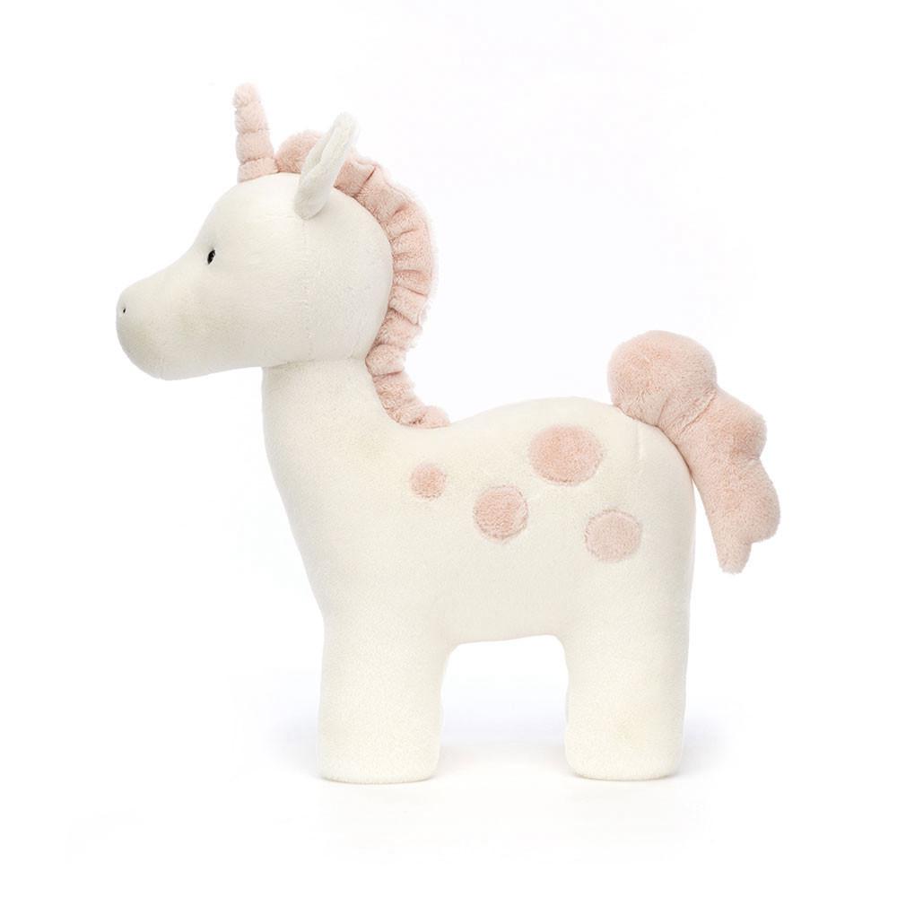 Peluche Jellycat Big Spottie Unicorn,42cm x 15cm x 23cm Branco | Portugal  BSHNX-2501