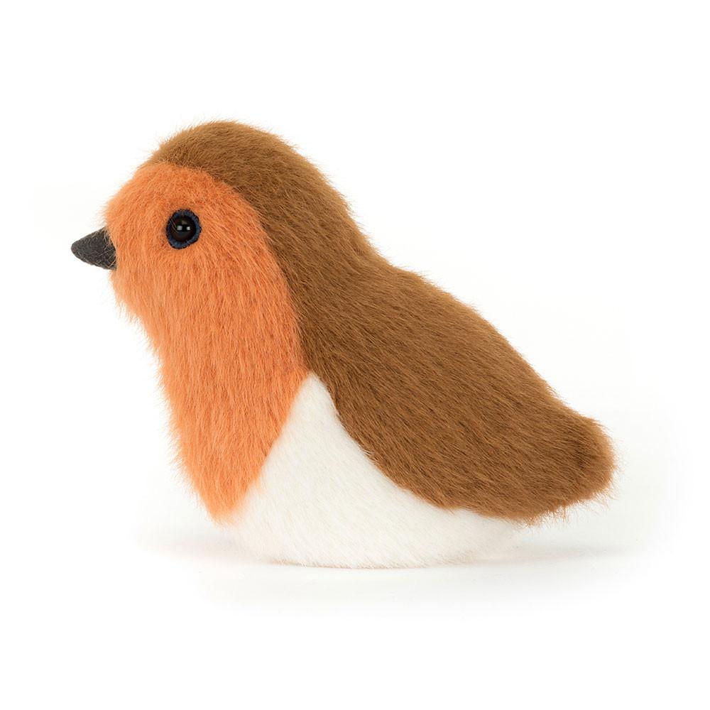 Peluche Jellycat Birdling Robin,10cm x 7cm x 9cm Marrom | Portugal  UICBZ-1395