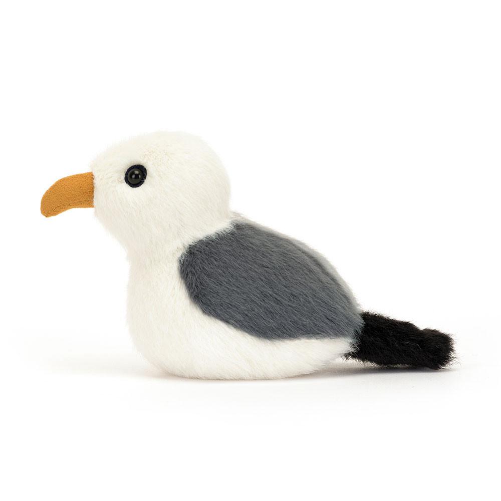 Peluche Jellycat Birdling Seagull,10cm x 7cm x 9cm Branco | Portugal  ZSBJD-6471