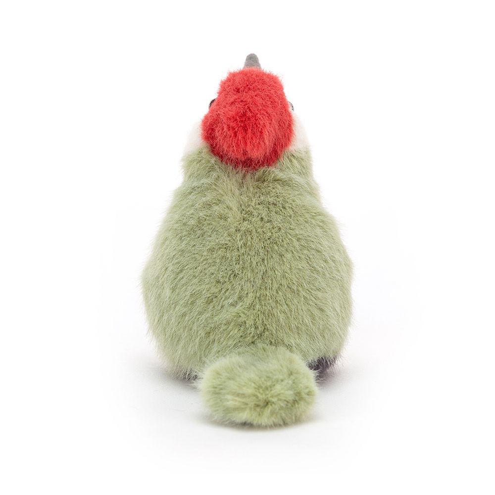 Peluche Jellycat Birdling Woodpecker,10cm x 7cm x 9cm Verdes | Portugal  APVUG-9085