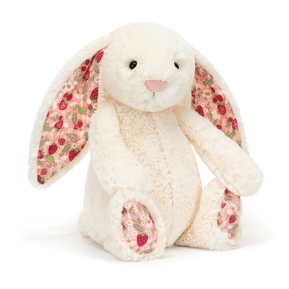 Peluche Jellycat Blossom Cream Coelhinha \'Berry\',31cm x 12cm x 9cm Branco | Portugal  CEWMS-9103