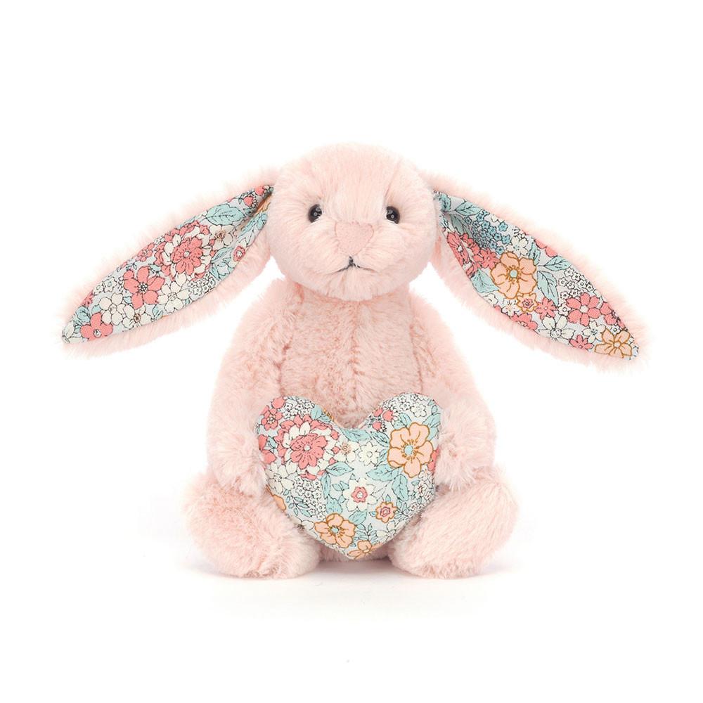 Peluche Jellycat Blossom Heart Coelhinha,15cm x 8cm x 6cm Rosa | Portugal  PSJTF-1683