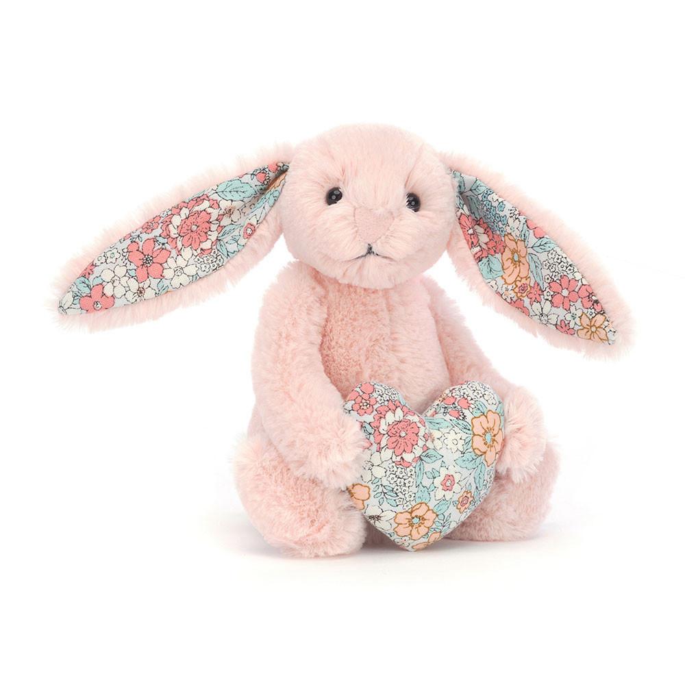 Peluche Jellycat Blossom Heart Coelhinha,15cm x 8cm x 6cm Rosa | Portugal  PSJTF-1683