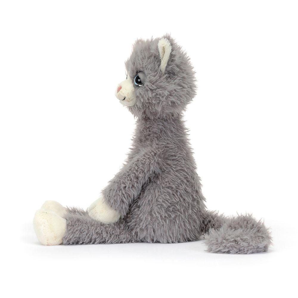 Peluche Jellycat Blowzy Belle Cat,16.9in x 3.9in x 5.1in Cinzentas | Portugal  WLAUJ-2803