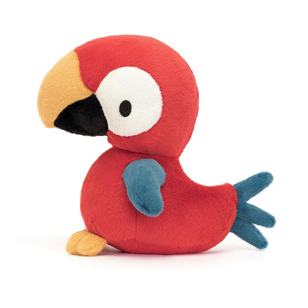 Peluche Jellycat Bodacious Beak Parrot,22cm x 10cm x 13cm Vermelhas | Portugal  QDAEW-7081