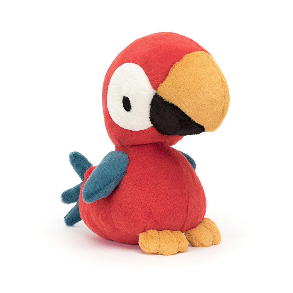 Peluche Jellycat Bodacious Beak Parrot,22cm x 10cm x 13cm Vermelhas | Portugal  QDAEW-7081