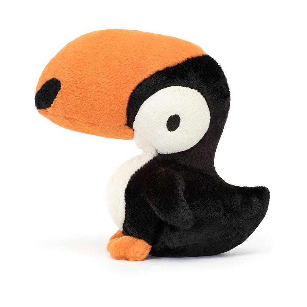 Peluche Jellycat Bodacious Beak Toucan,22cm x 10cm x 13cm Pretas | Portugal  ABEMU-9752