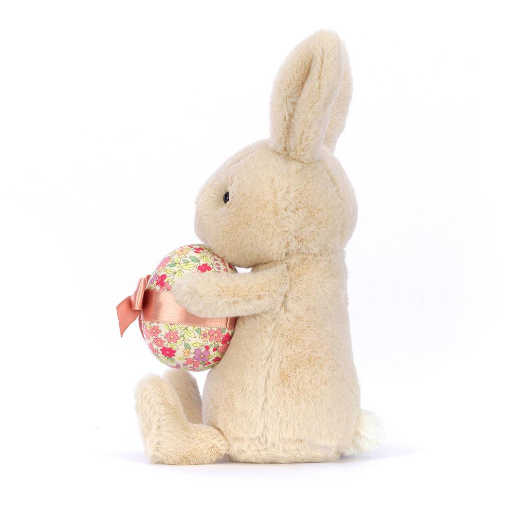 Peluche Jellycat Bonnie Coelhinha with Egg,18cm x 8cm x 6cm Bege | Portugal  HYVME-9238
