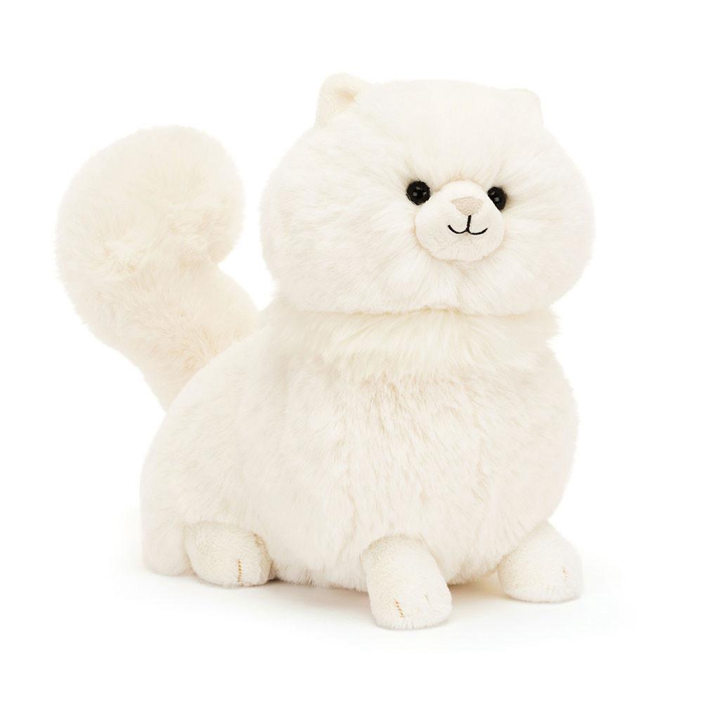 Peluche Jellycat Carissa Persian Cat,9.8in x 5.9in x 9.8in Branco | Portugal  XVTPC-2416