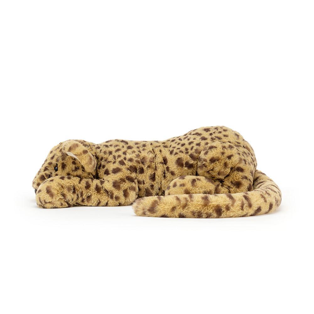 Peluche Jellycat Charley Cheetah,13cm x 14cm x 49cm Amarelas | Portugal  RYVZE-4538