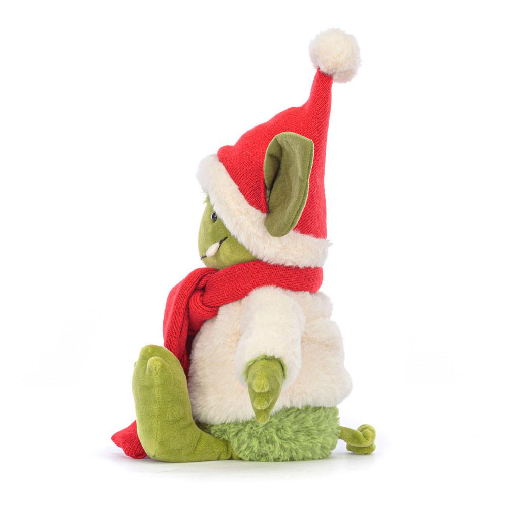 Peluche Jellycat Christmas Grizzo,30cm x 10cm x 9cm Verdes | Portugal  FOZCU-2189