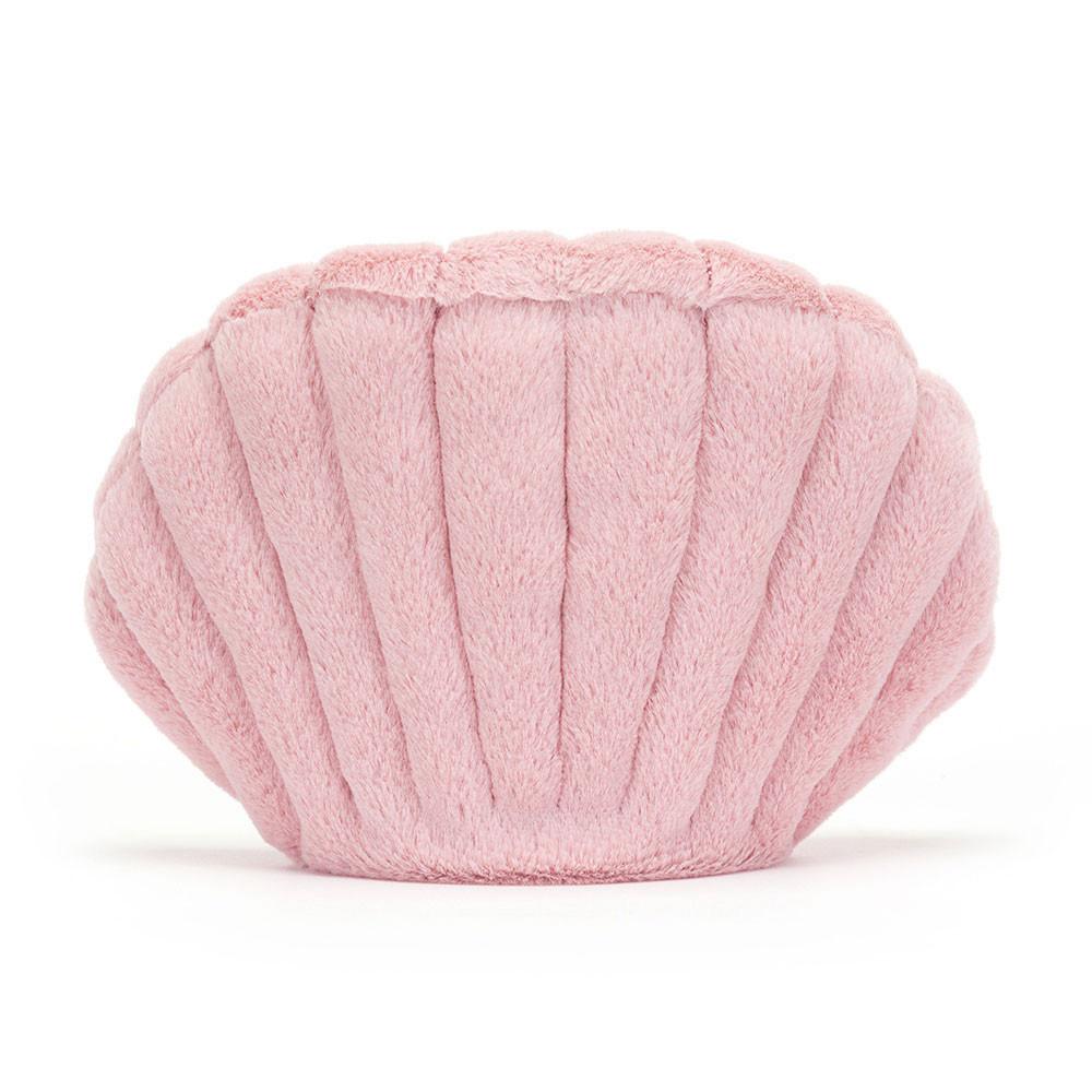 Peluche Jellycat Clemmie Clam,16cm x 19cm x 9cm Rosa | Portugal  UORLW-3128