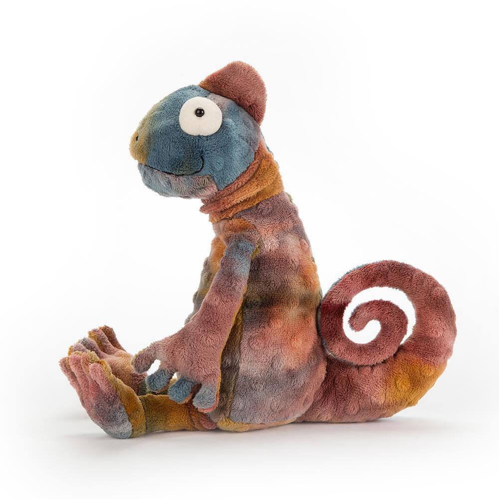 Peluche Jellycat Colin Chameleon,29cm x 10cm x 14cm Marrom | Portugal  PSXKU-2193