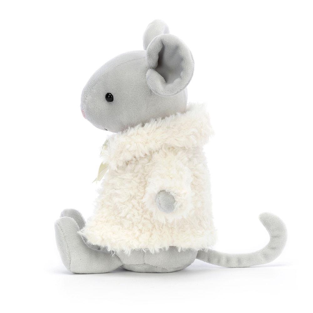 Peluche Jellycat Comfy Coat Mouse,18cm x 7cm x 6cm Cinzentas | Portugal  MZABT-4289