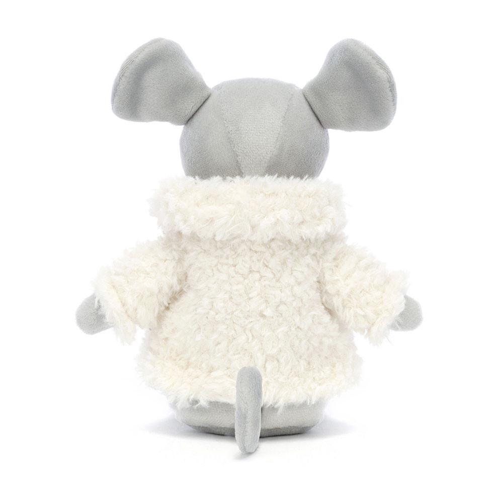 Peluche Jellycat Comfy Coat Mouse,18cm x 7cm x 6cm Cinzentas | Portugal  MZABT-4289