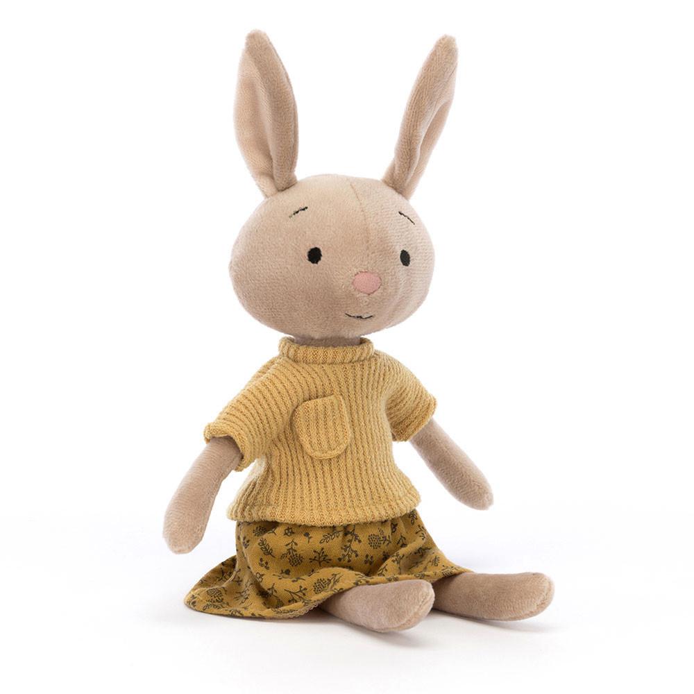 Peluche Jellycat Coquette Cutie Coelhinha,24cm x 6cm x 4cm Bege | Portugal  TFYHZ-3780
