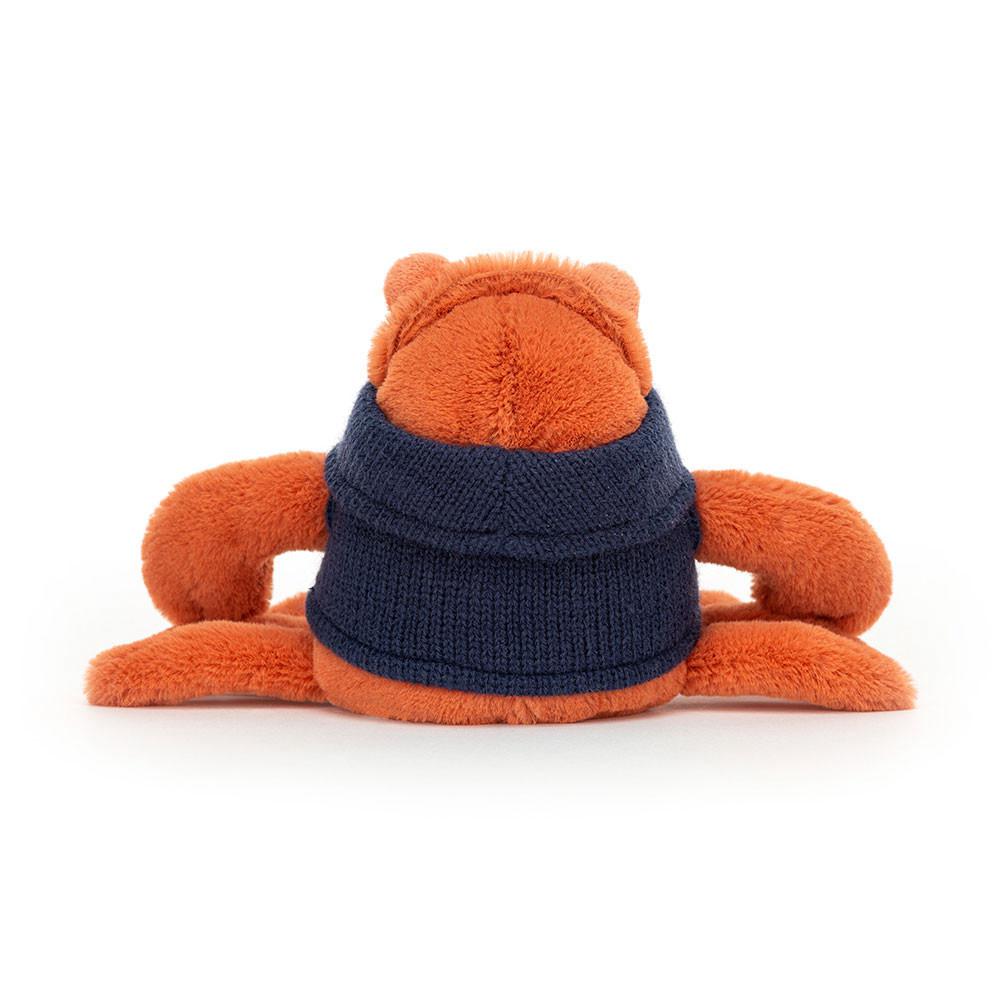 Peluche Jellycat Cozy Crew Crab,12cm x 10cm x 7cm Laranja | Portugal  WQIYK-4108
