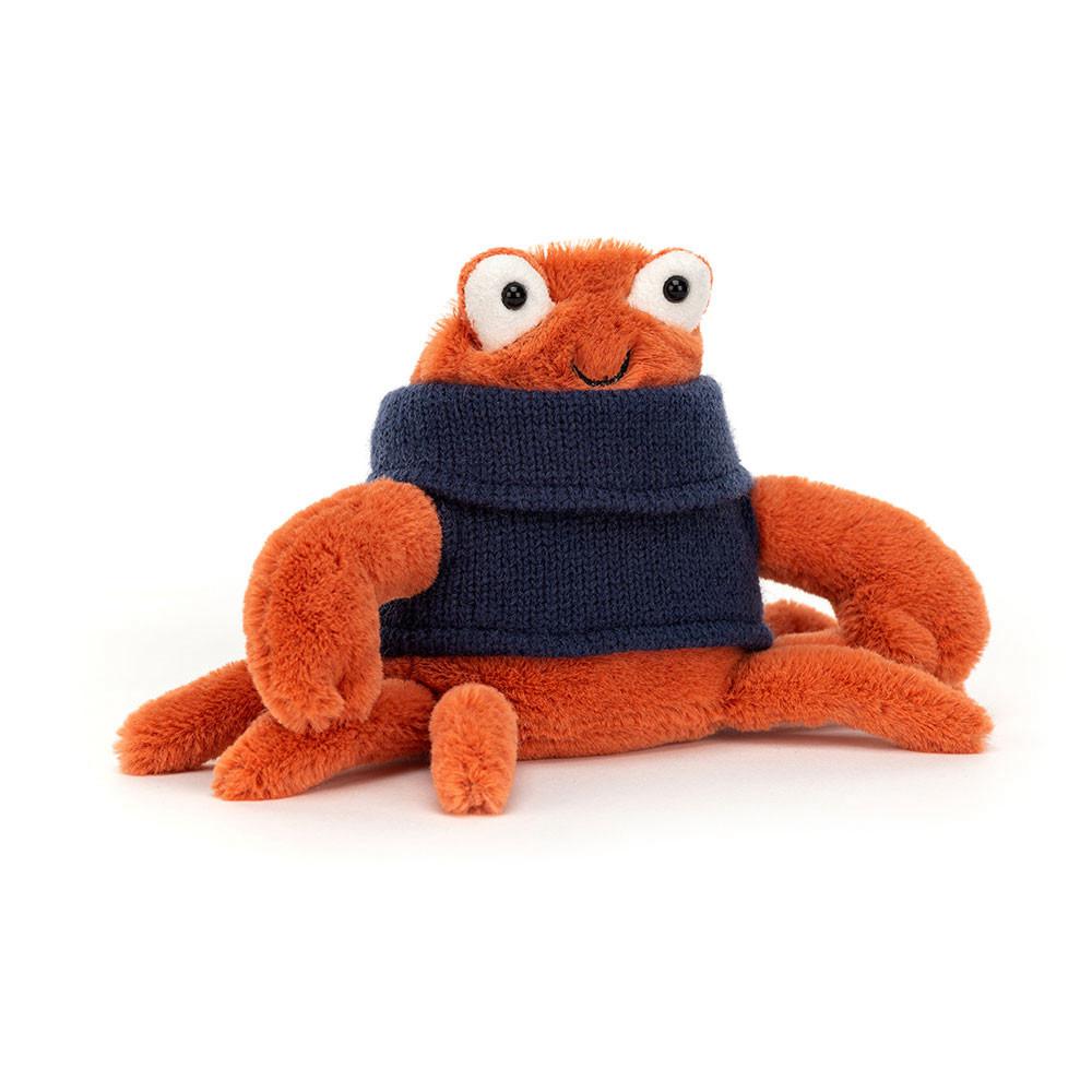 Peluche Jellycat Cozy Crew Crab,12cm x 10cm x 7cm Laranja | Portugal  WQIYK-4108