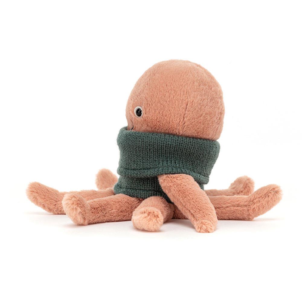 Peluche Jellycat Cozy Crew Octopus,20cm x 6cm x 6cm Laranja | Portugal  OVYEA-0321