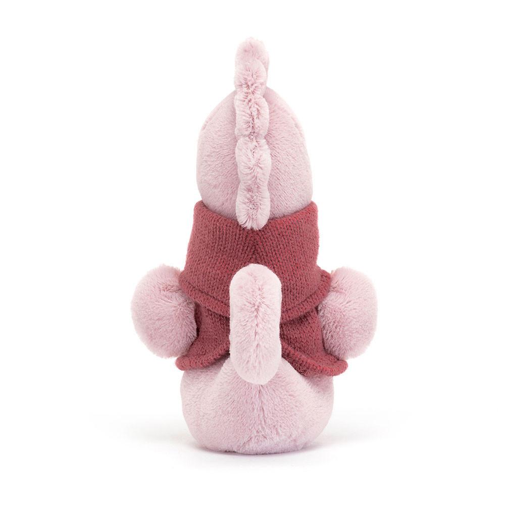Peluche Jellycat Cozy Crew Seahorse,17cm x 6cm x 9cm Rosa | Portugal  OVJBM-6309