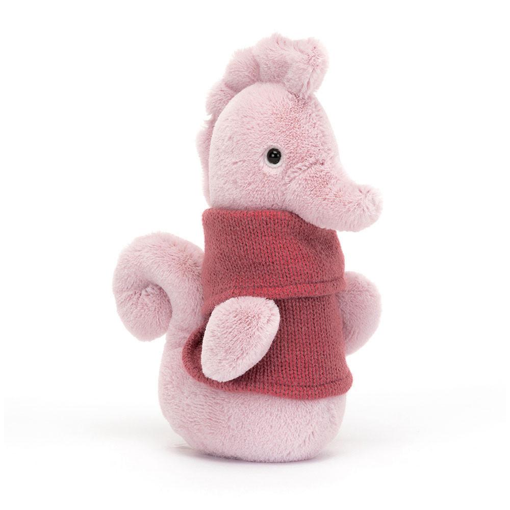 Peluche Jellycat Cozy Crew Seahorse,17cm x 6cm x 9cm Rosa | Portugal  OVJBM-6309