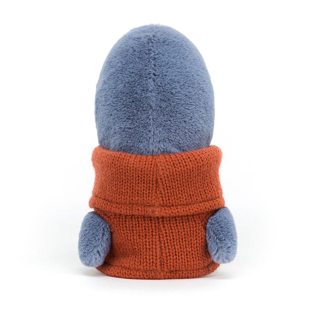 Peluche Jellycat Cozy Crew Whale,15cm x 6cm x 10cm Azuis | Portugal  SVJCT-6207