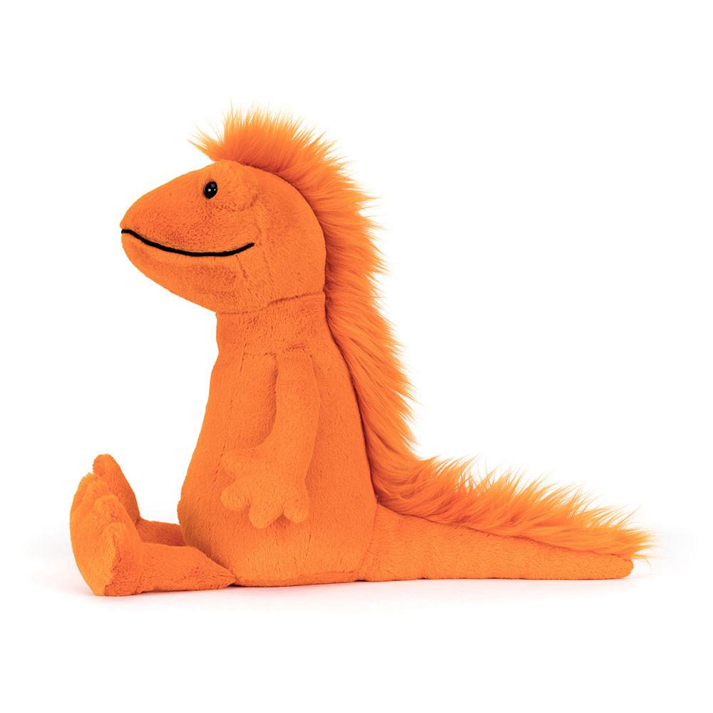 Peluche Jellycat Cruz Crested Newt,33cm x 10cm x 25cm Laranja | Portugal  SUYBO-7529