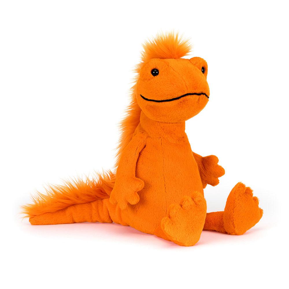 Peluche Jellycat Cruz Crested Newt,33cm x 10cm x 25cm Laranja | Portugal  SUYBO-7529