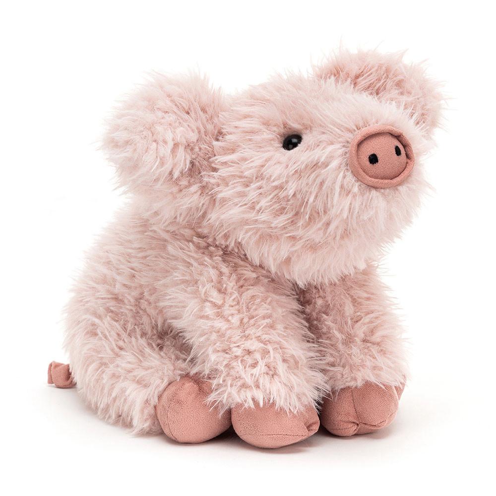 Peluche Jellycat Curvie Pig,25cm x 16cm x 10cm Rosa | Portugal  UWQJN-3274
